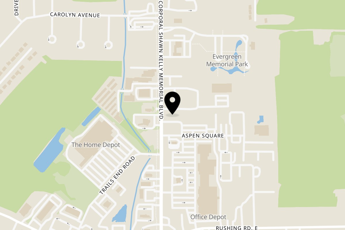 Map showing the location of Holy Express Sushi & Hibachi on 2210 S Range Ave in Denham Springs
